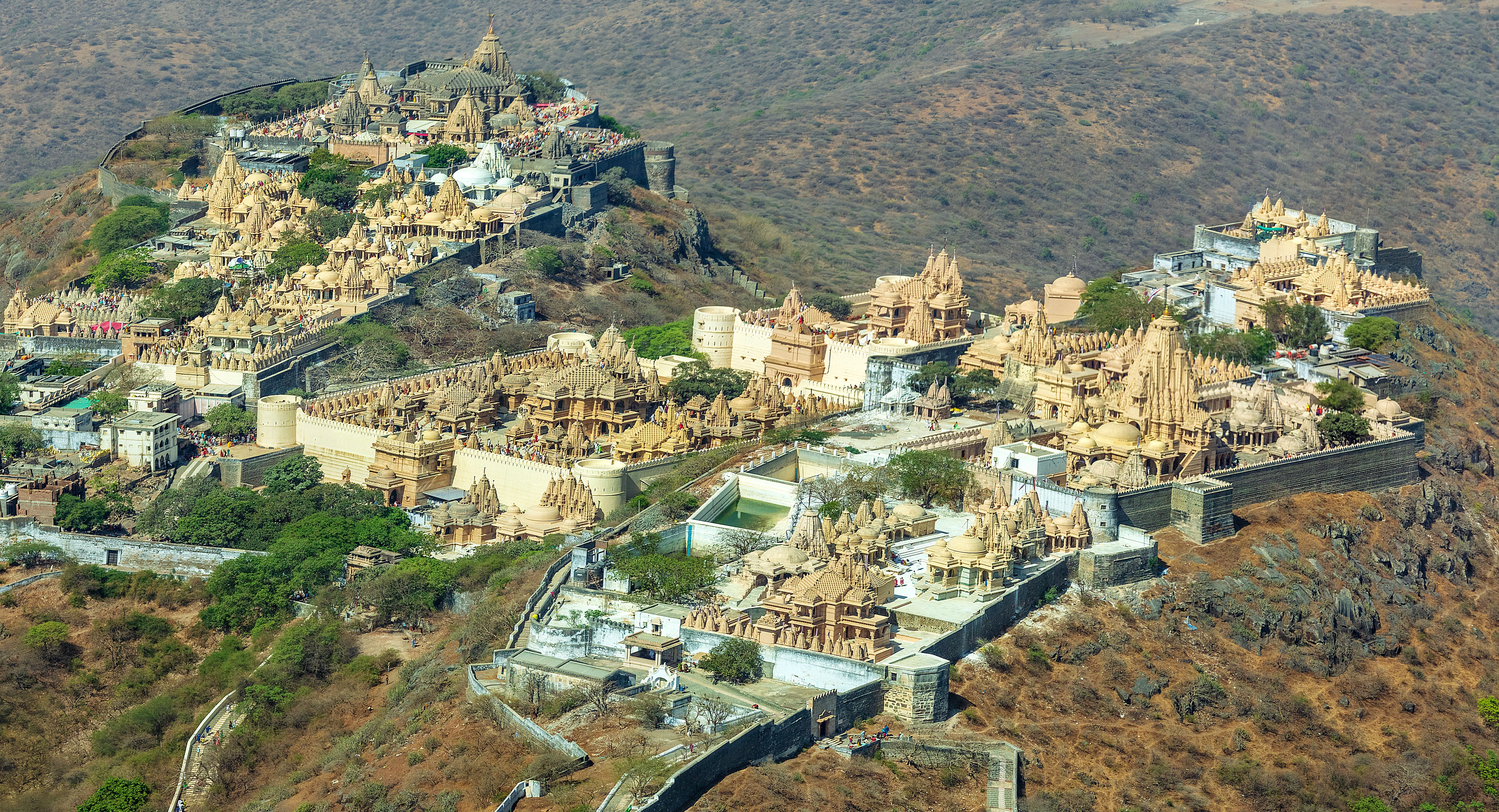 Palitana Shatrunjaya Summit View